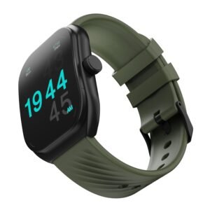 Boult GOBOULT (Formerly Trail Smart Watch 2.01'' 3D Curved HD Display, BT Calling, Working Crown, 190+Watchfaces,500Nits Brightness, AI Voice Assistant, SpO2 Monitoring, 120+ Sports Mode(Jade Green)