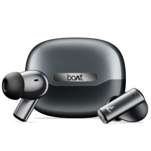boAt Airdopes Prime 701 ANC (2025 Launch),46dB Hybrid ANC, 50Hr Battery, Real Spatial Audio,Multidevice Connect,App Support, Bluetooth Earbuds, TWS Ear Buds Wireless Earphones with mic (Obsidian Grey)
