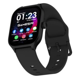 H18 Pro Smartwatch with Long Battery Life, 2.01" High-Resolution Screen, Bluetooth Calling, IP68 Waterproof, TFT Display, Luxury Design for Men & Women (Black)